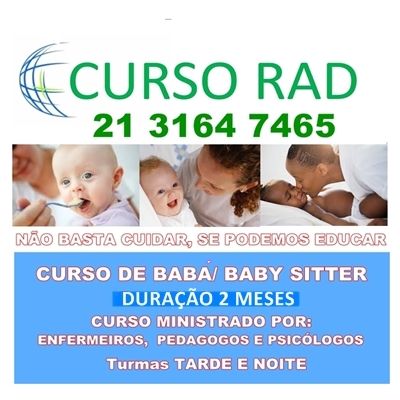 Curso de Baba/baby sitter